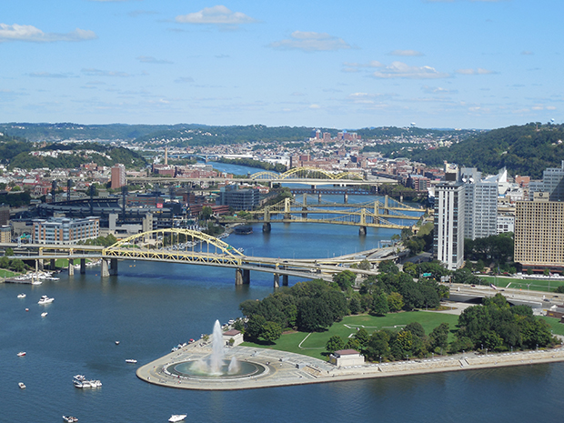 Pittsburgh’s Golden Triangle Sparkles 