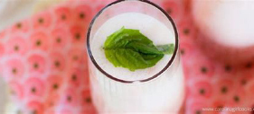 Strawberry Basil Bellini