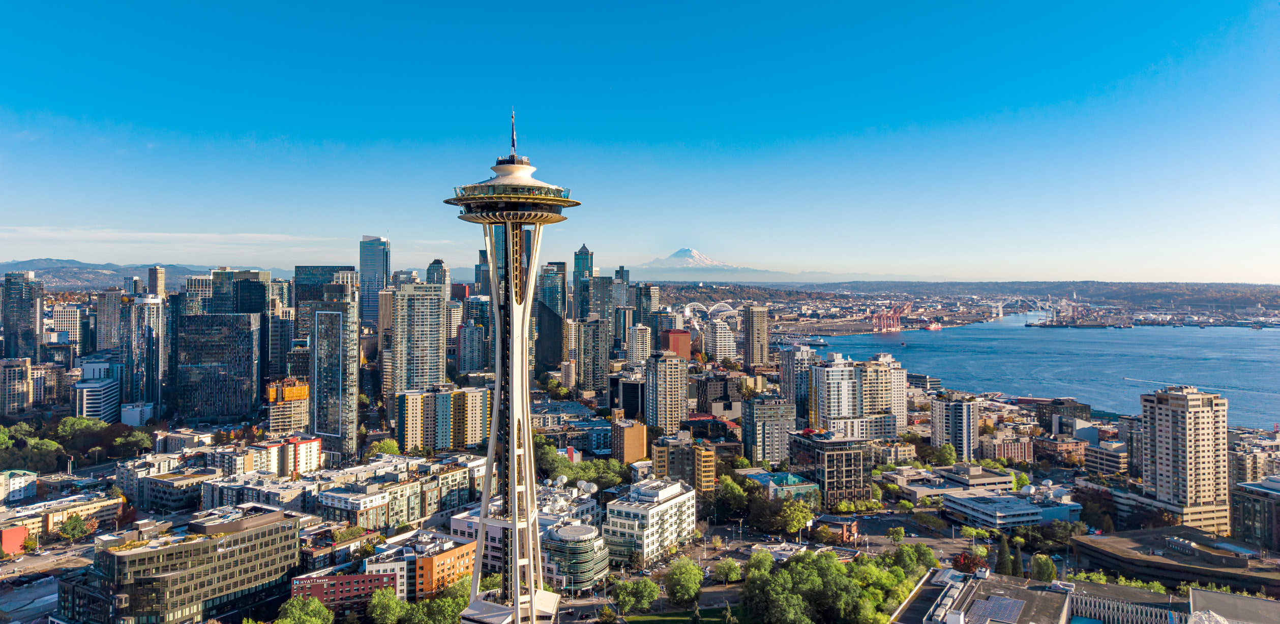 Seattle skyline and Space Needle